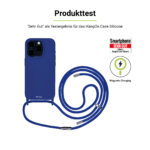Artwizz HangOn Case Silicone für iPhone 15 Pro Max, Dunkelblau, Produkttest des Smartphone Magazins mit Sehr Gut