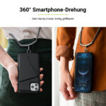 Artwizz HangOn Band Pro - Perfekt geeignet für 360 Grad Verwendung