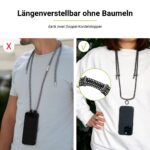 Artwizz HangOn Band Pro - Längenverstellbares Band für Handyhüllen mit einer Schlaufe