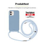 Artwizz HangOn Case Silicone für iPhone 13 Pro Max, Hellblau, Produkttest des Smartphone Magazins mit Sehr Gut