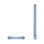 Artwizz HangOn Case Silicone für iPhone 12 mini, Hellblau, Seitenansicht ohne Band