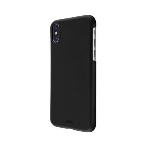 Artwizz Rubber Clip Case für iPhone Xs, schwarz