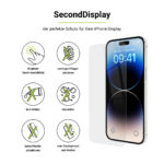 SecondDisplay - iPhone 14 Pro Max (2er Pack) - Der perfekte Schutz für dein iPhone Display
