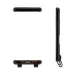 HangOn Case Handykette mit Kartenfach für iPhone 11 Pro in Schwarz, Seitenansicht ohne Band